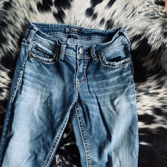 Silver Skinny Jeans Suki - Picture 6 of 8